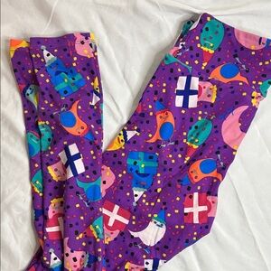 LuLaRoe Multicolor Graphic Leggings